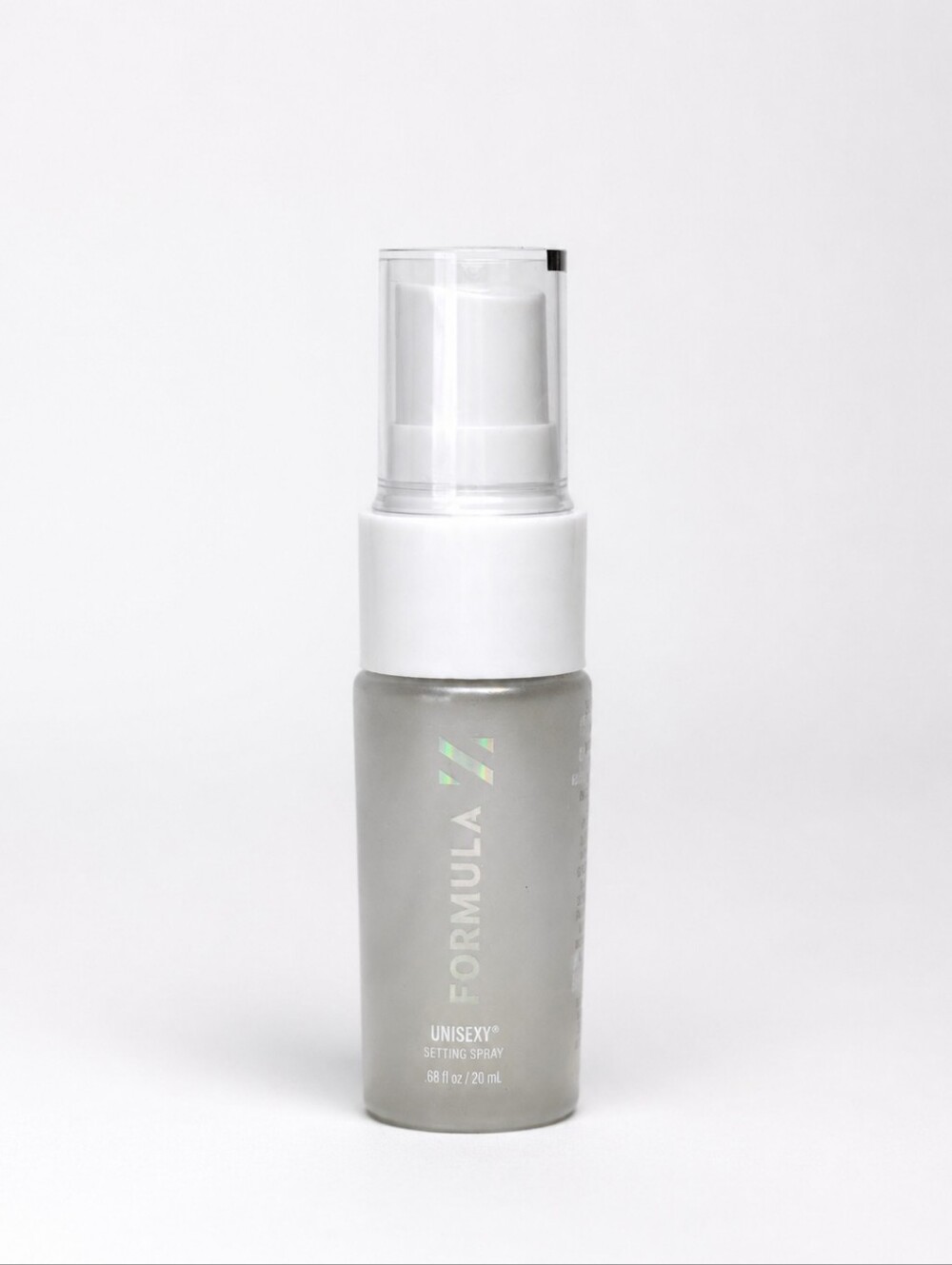 Formula X Unisex Setting Spray in Frosted Silver Bottle